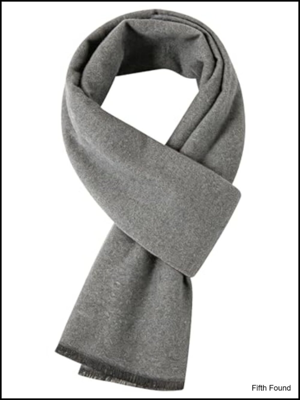 Cashmere Feel Men's Long Scarf Classic Winter Neck Warmer Plaid Scarves - 70.9